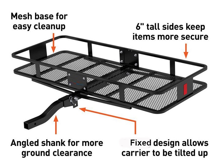 Fixed shank cargo carrier