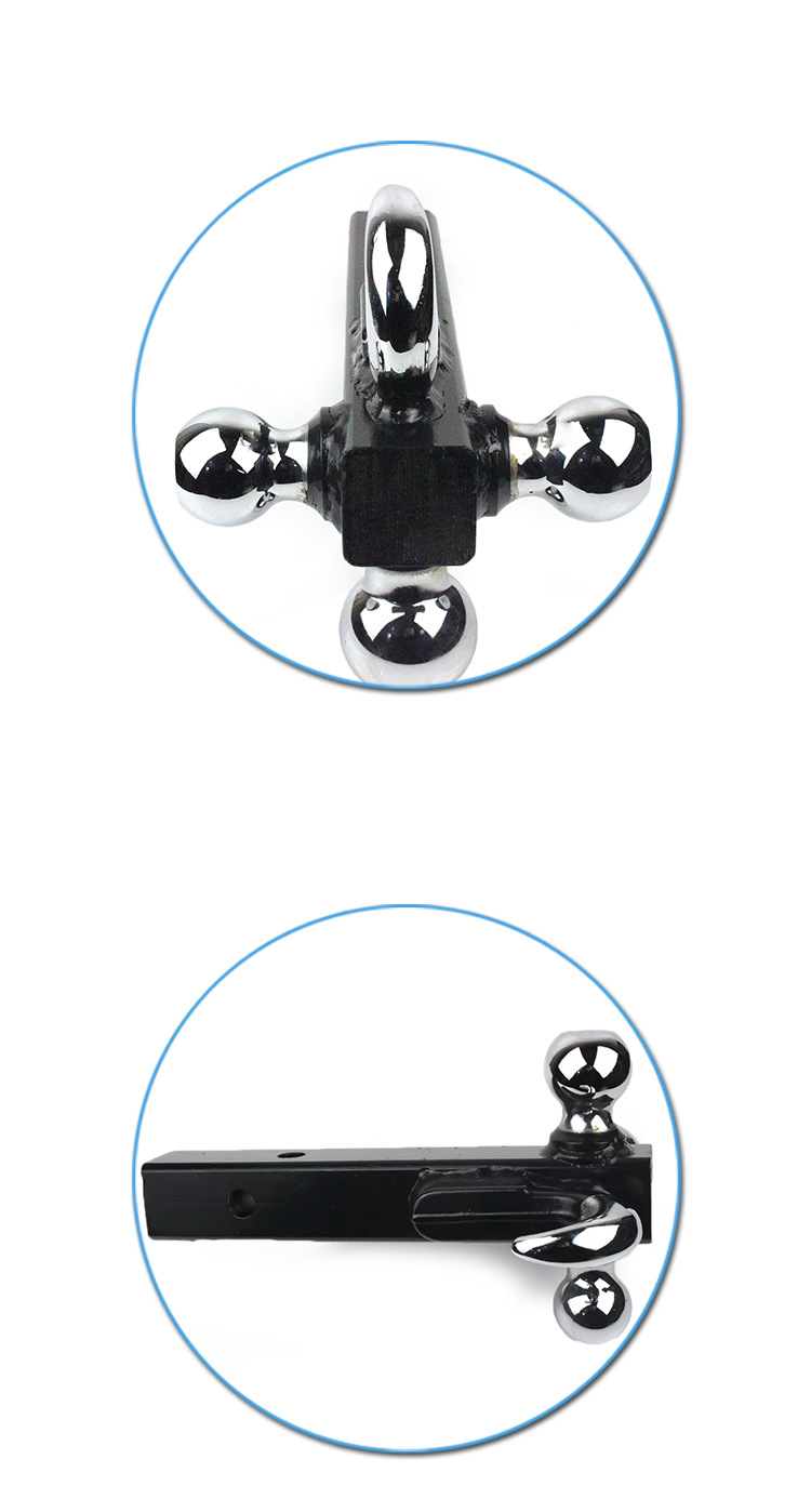Ganchos de remolque de bola de 3 vías